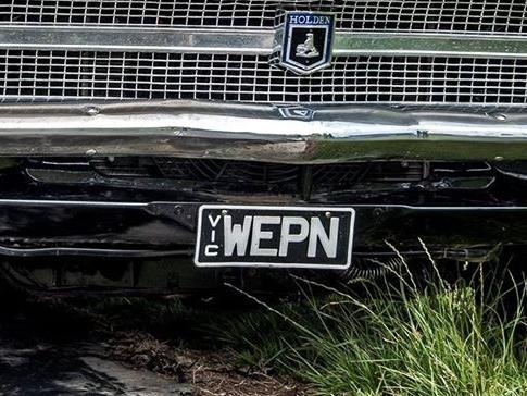 The number plates have been deemed too offensive by VicRoads.