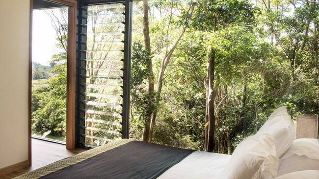 The Treehouse Byron Bay, which has been listed on Airbnb.