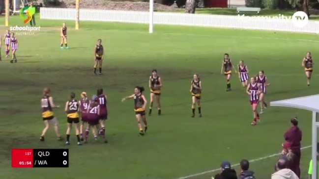 Replay: SSA U12 Australian Football - QLD v WA (Girls)