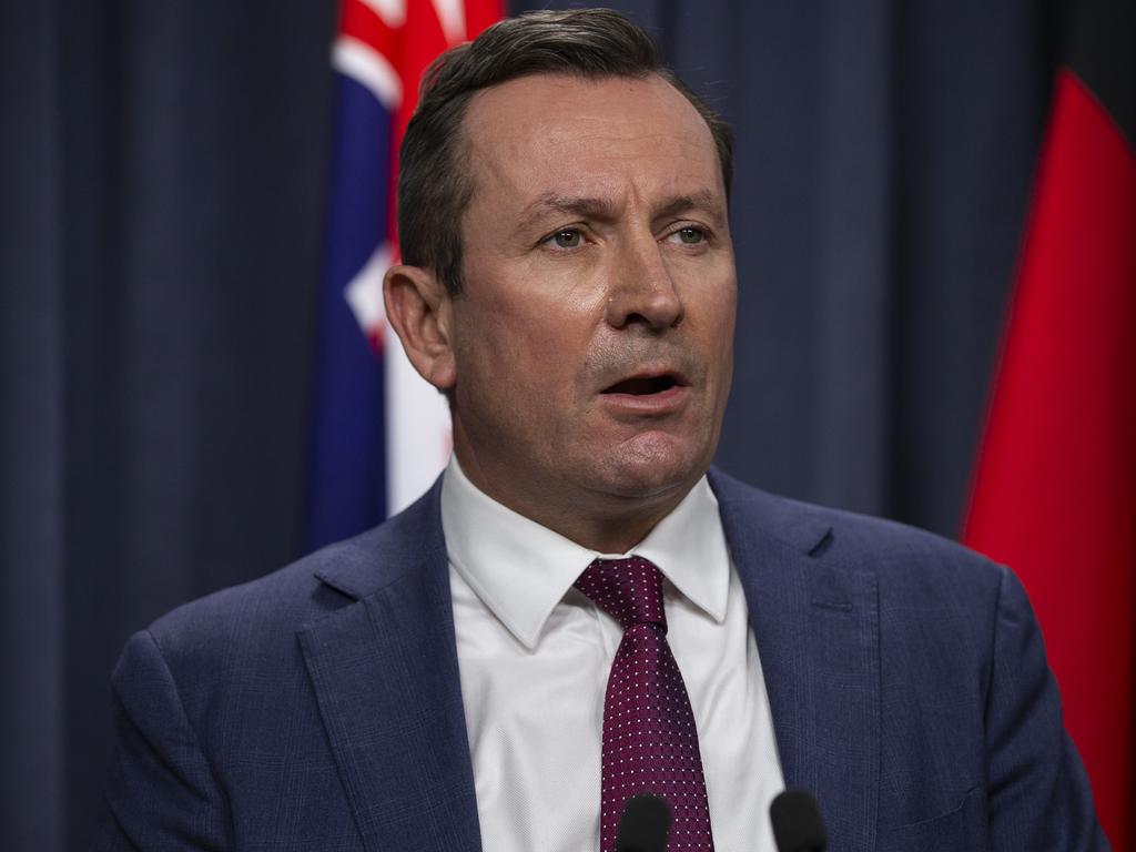 WA Premier Mark McGowan.