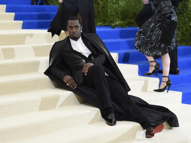 Sean ‘P Diddy’ Combs attends the “Rei Kawakubo/Comme des Garcons: Art Of The In-Between” Costume Institute Gala at Metropolitan Museum of Art on May 1, 2017 in New York City. Picture: AP