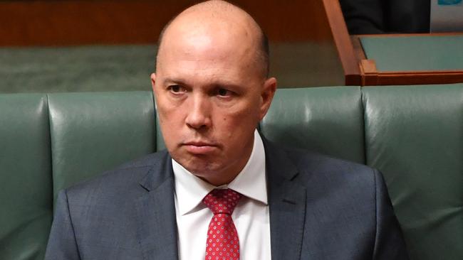 Immigration Minister Peter Dutton. Picture: AAP