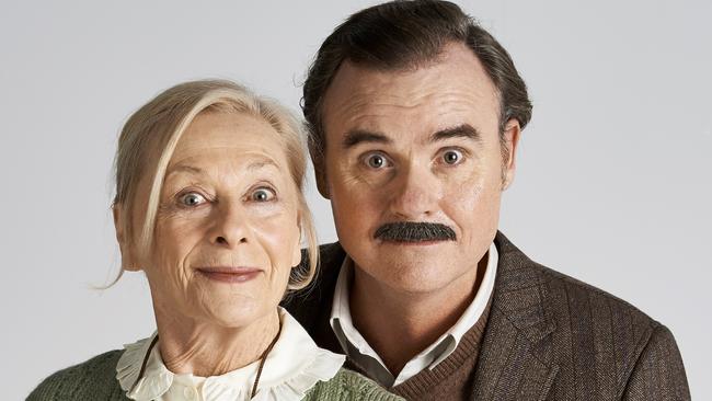 Noeline Brown and Darren Gilshenan in MOTHER AND SON