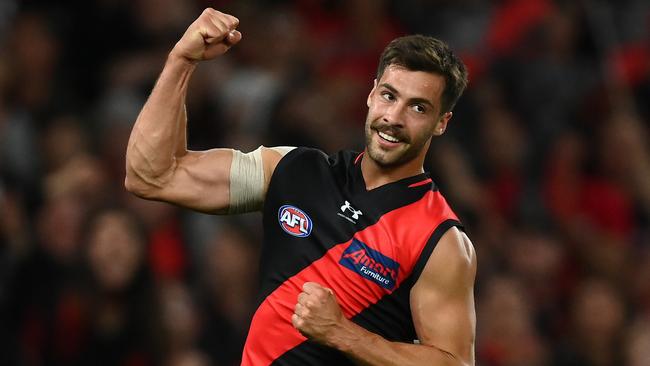 Langford starred up forward for the Bombers. Picture: Quinn Rooney/Getty Images