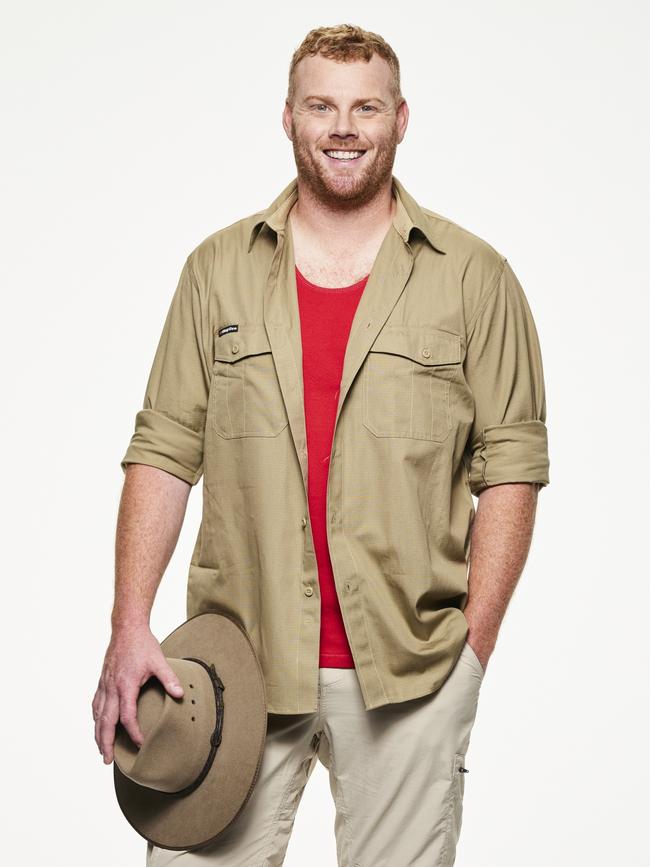 Cooney on I'm A Celebrity... Get Me Out Of Here!. Picture: Supplied