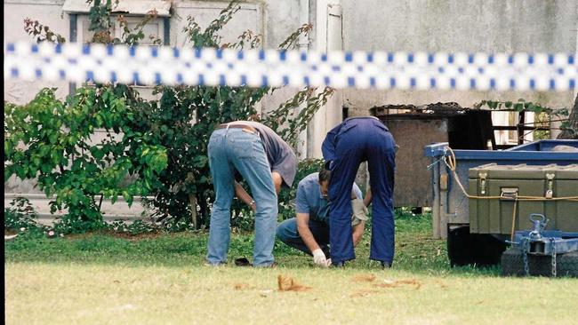 Bikie shoot out in Mackay 1997. Picture: Daily Mercury Archives