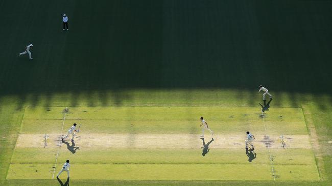 The Perth Stadium pitch served up a perfect contest between bat and ball in the first Test.