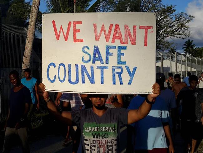 Supplied photos from West Lorengau on Manus Island showing that the area deemed is still a construction site, despite constant claims from the Prime Minister and Immigration Minister Peter Dutton that new relocation areas are safe and ready