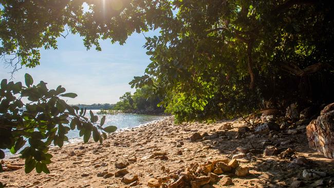 A proposal to reinstate the Lameroo Baths at Lameroo Beach on Darwin's Esplanade is gaining momentum. Picture: Che Chorley