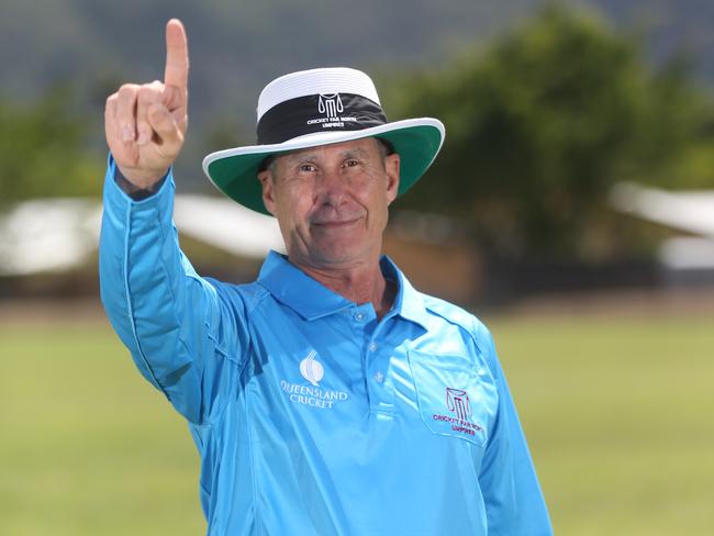 President of Cricket Far NorthUmpires Association umpire Julian Warnock. PICTURE: STEWART MCLEAN