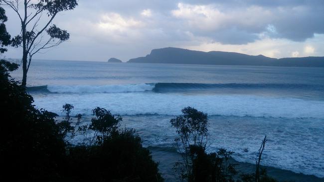 Coal Point on Bruny Island. Picture: SIMON BOUGHEY