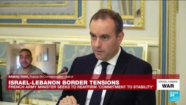 Israel-Lebanon Tensions: French Army Minister Seeks To Reaffirm ...