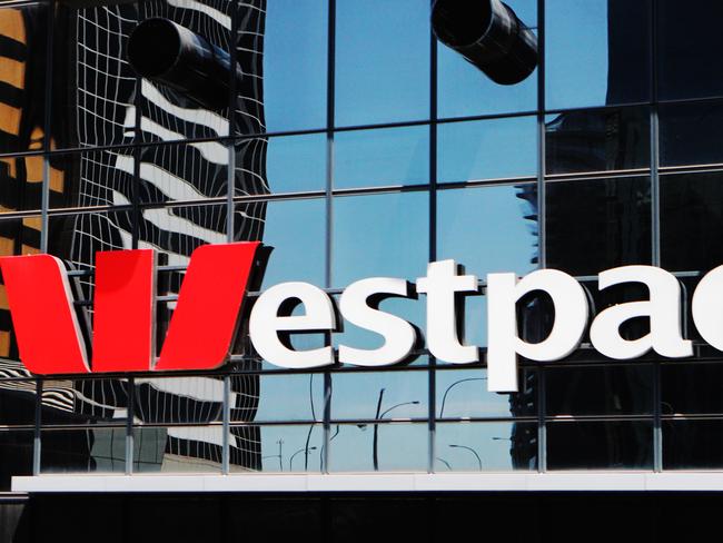 Westpac building Sydney, logo, generic. Photo: Hollie Adams / The Australian