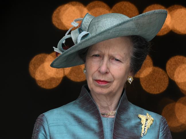 Princess Anne departs after the National Service of Thanksgiving to Celebrate the Platinum Jubilee of Her Majesty The Queen at St Paul's Cathedral. Picture: Getty Images