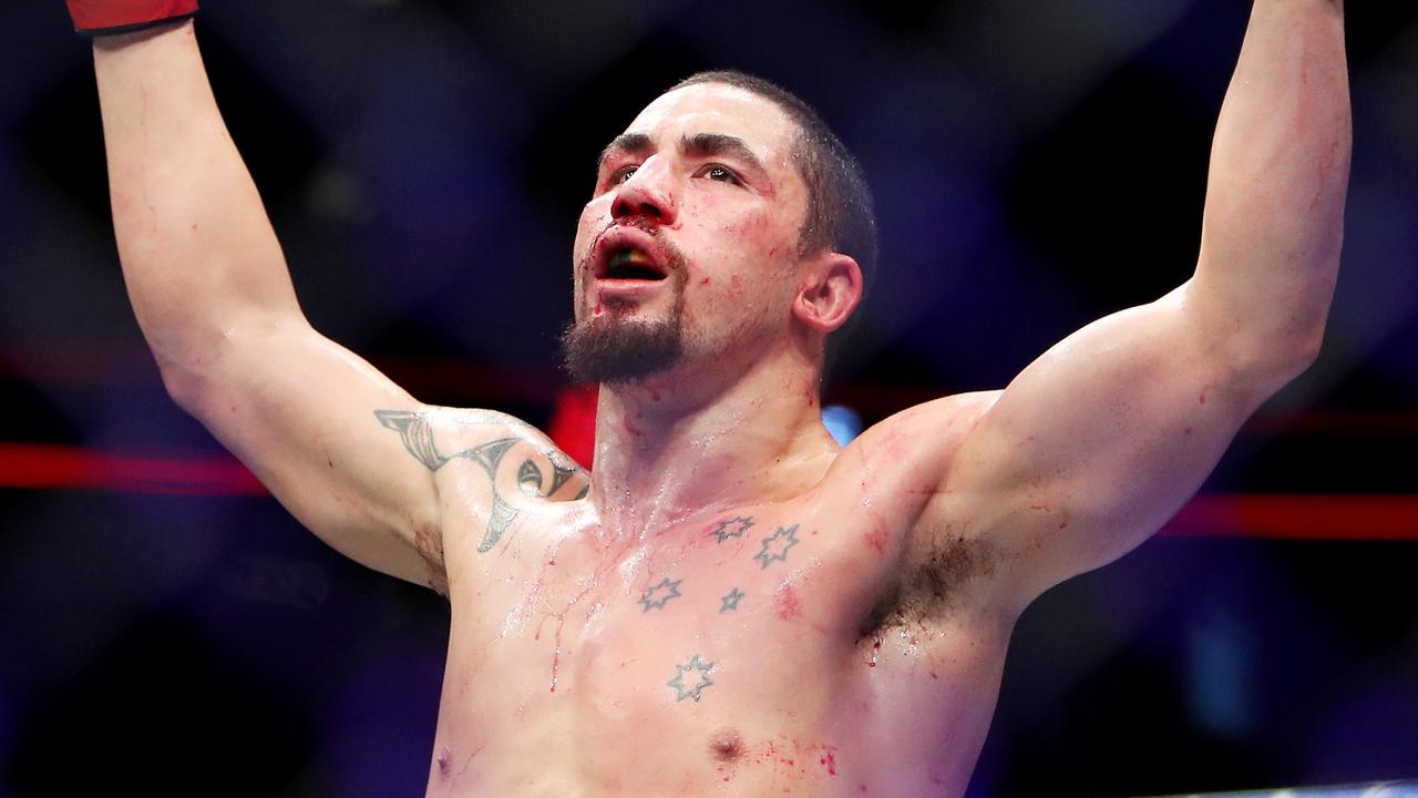Robert Whittaker will defend his title in Australia.