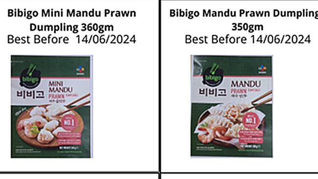 Food Standards Australia and New Zealand has recalled Bibigo dumplings over undeclared allergen concerns.