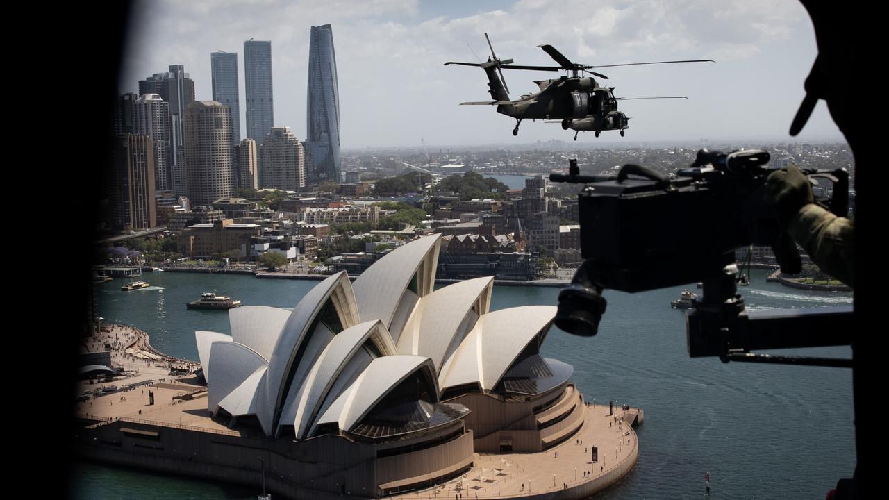 New Black Hawks on late night counter-terror missions over Sydney