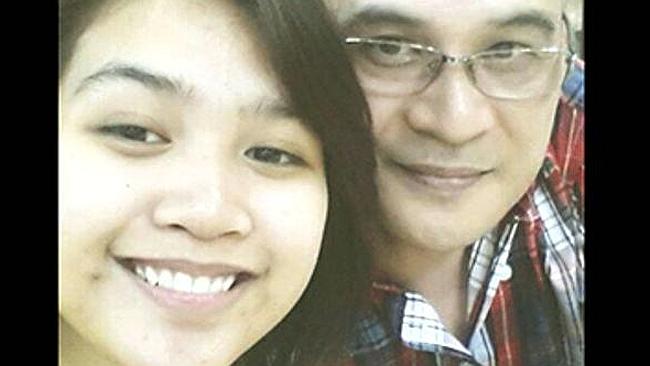 Liverpool fans ... Maira Elizabeth Nari, pictured, has tweeted for her dad, Andrew Nari,