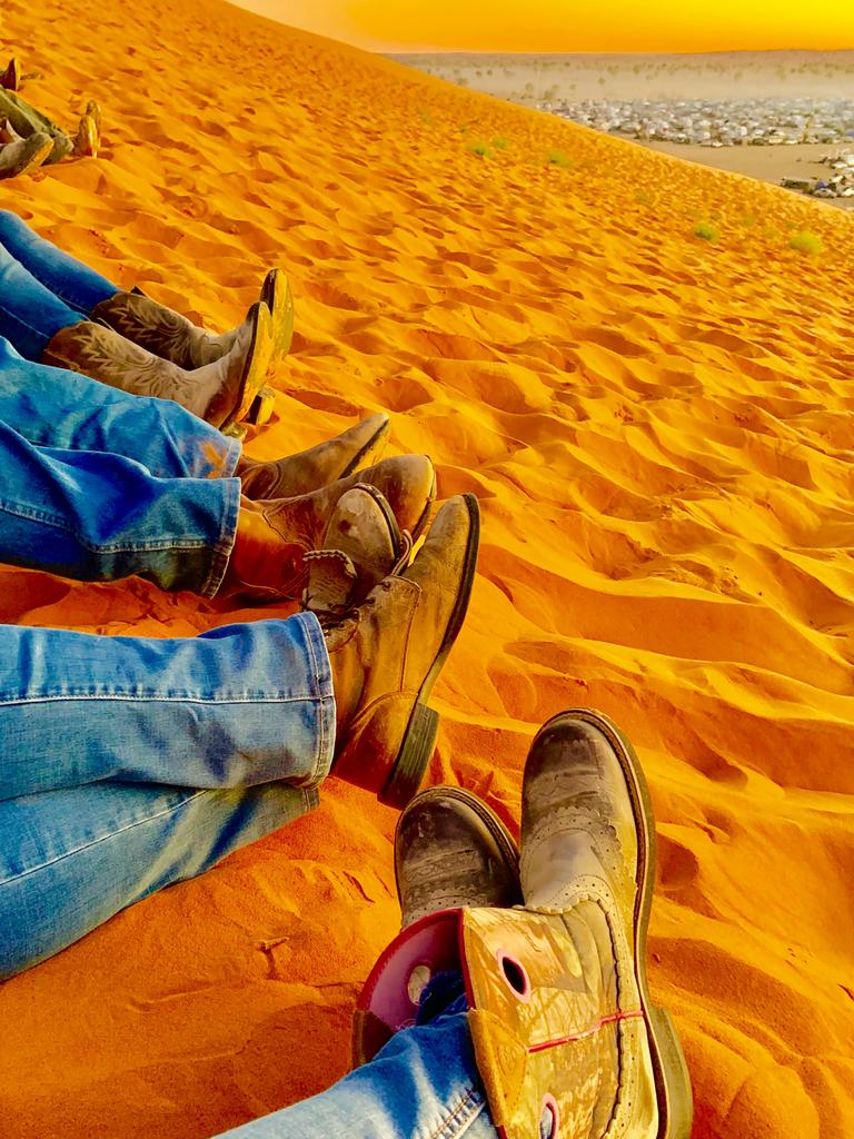 Outback in Focus photography competition finalist. Big Red Bash, at Birdsville, photographed by Jackie Gutierrez.