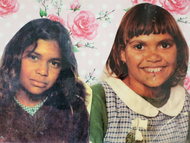 Copy pic of Cindy Smith (left) and  Mona-Lisa  Smith (cousins) who tragically died 30 years ago on The Mitchell Highway just outside of Bourke when a car rolled killing her and her cousin Mona-Lisa Smith and the driver Alexander Grant got off despite having drunk 30 beers and without justice being served. Picture: Adam Taylor