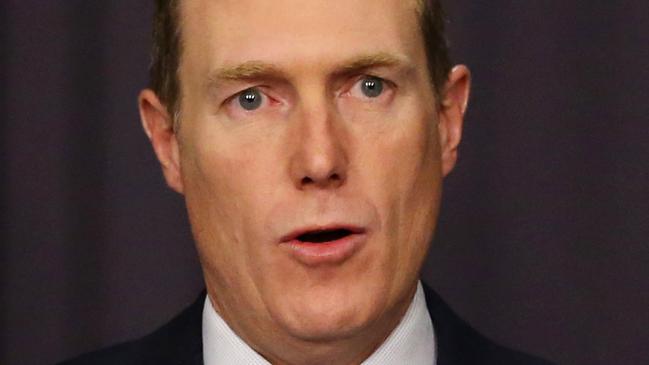 Christian Porter will replace George Brandis as attorney-general. Picture: Kym Smith