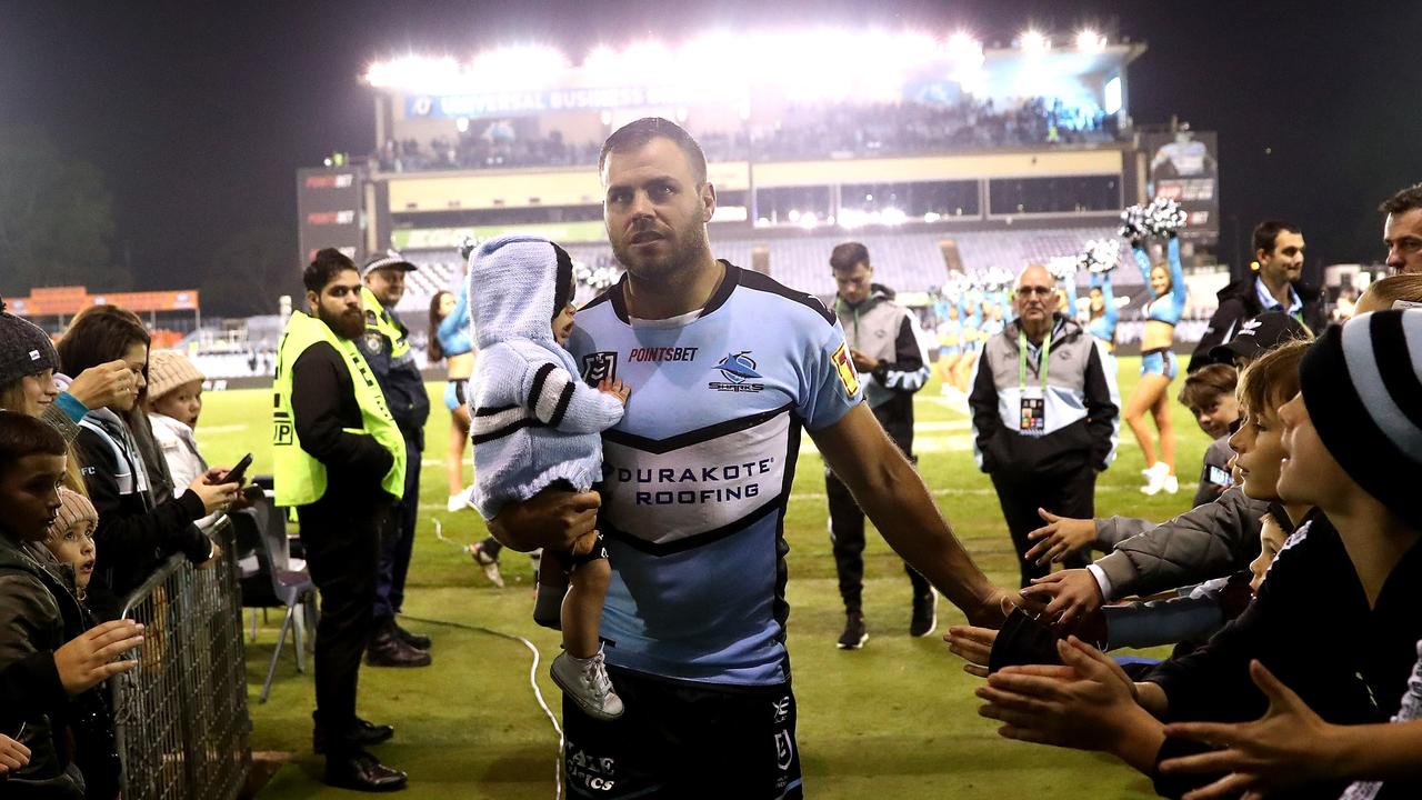 Cronulla's Wade Graham has a seamless return to the field after nine months on the sidelines.