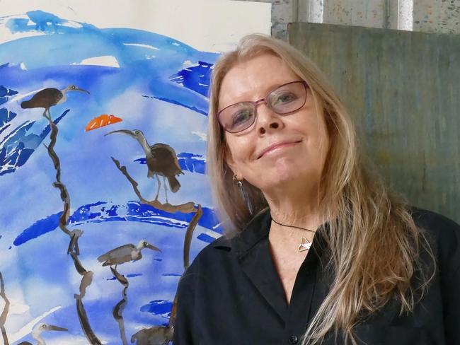 Gladstone artist Margaret Worthington's stunning works will feature in an exhibition at CQ University Marina Campus Gladstone from May 7 to June 4.