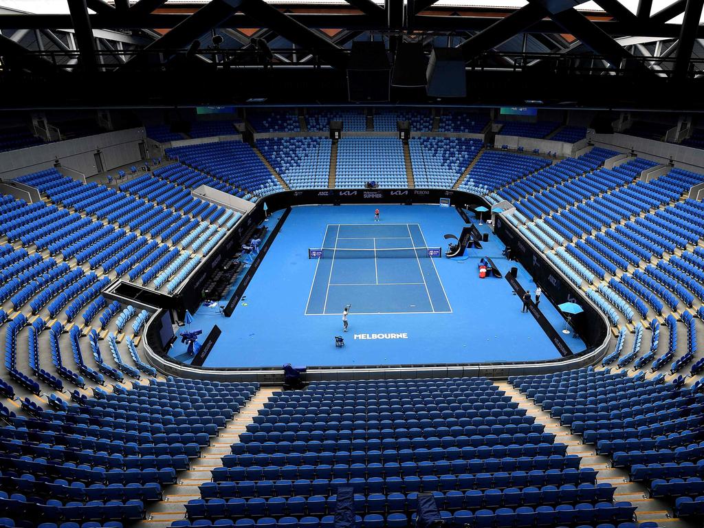 Margaret Court Arena hosts many of the biggest match-ups of the Australian Open. Picture: Paul Crock / AFP