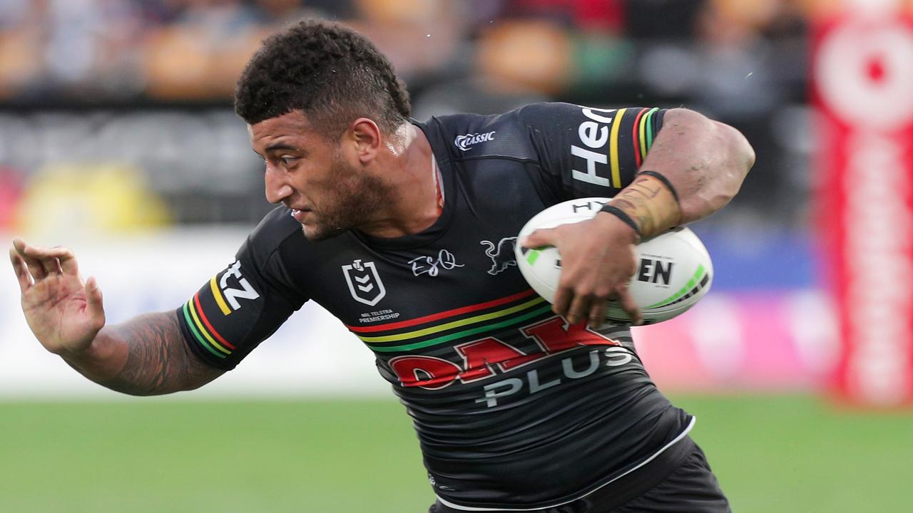 Panthers big man Viliame Kikau will be hard to stop. Picture: AAP