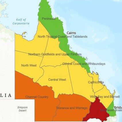 Southern Queensland is facing catastrophic fire conditions. Picture: QFES