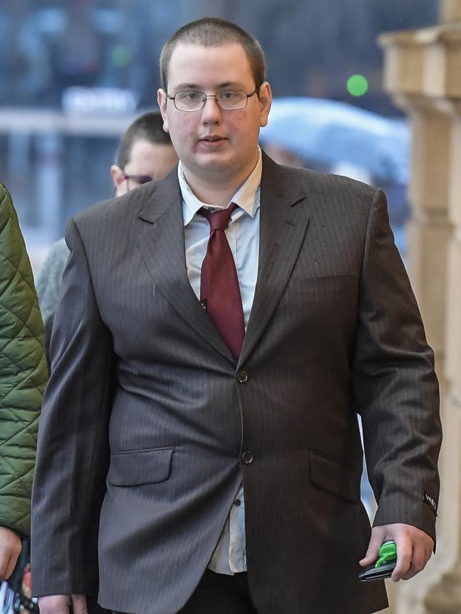 Naim Anderson arriving at Adelaide District Courts Picture: NCA NewsWire / Roy VanDerVegt