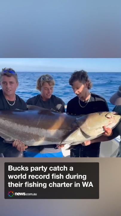 World record fish caught during bucks trip