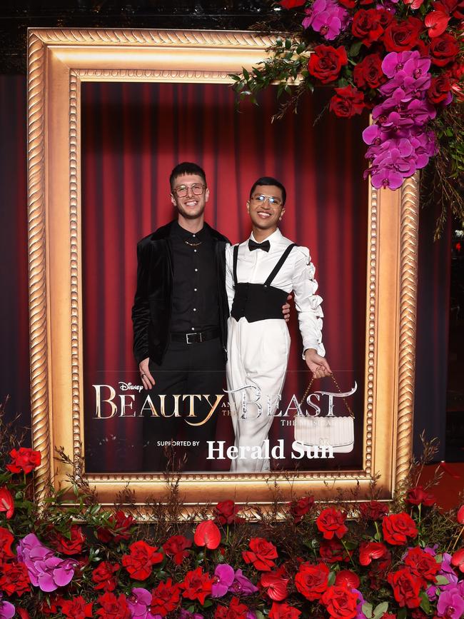 Opening night: Beauty and The Beast at Her Majestys Theatre, Melbourne. Picture: Josie Hayden