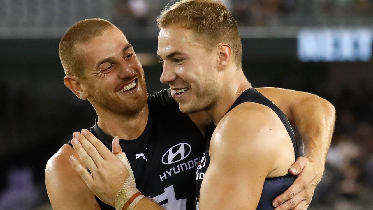 Carlton were going to put Jones on the inactive list though he decided to retire. Picture: Michael Willson