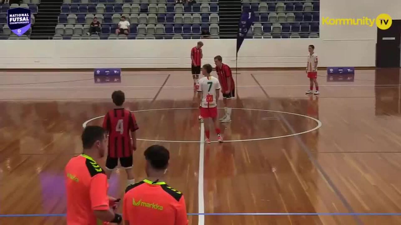 Replay: Football Northern NSW v Football Tasmania (U16 Boys)—2025 National Futsal Championships Day 2