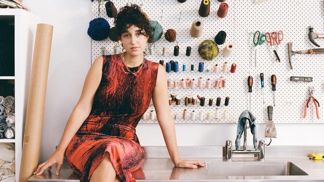 Julia Gutman, pictured in her studio in Sydney’s Woolloomooloo. Picture: Blake Azar