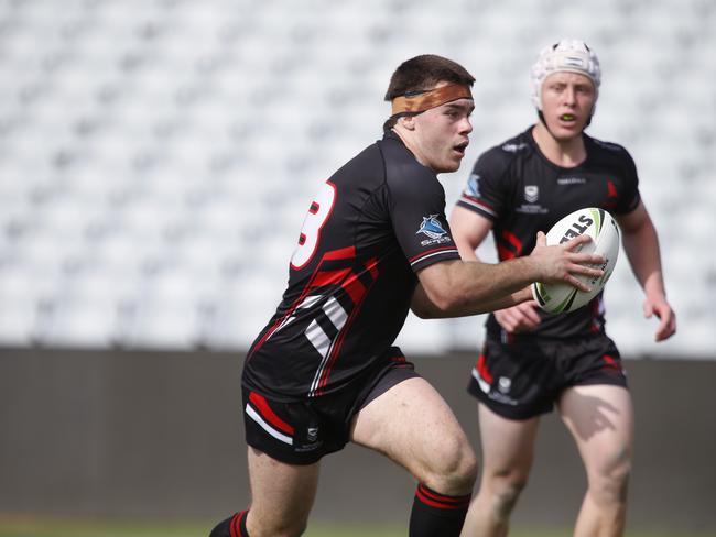 Thomas Dellow helped Endeavour Sports High to the final of the Schoolboys Cup. Picture: Warren Gannon Photography