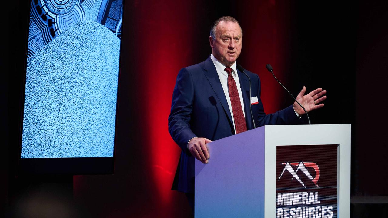 Mineral Resources managing director Chris Ellison.