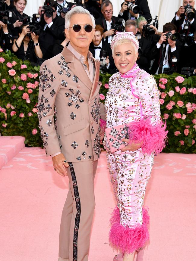 Baz Luhrmann and Catherine Martin. Picture: Getty Images