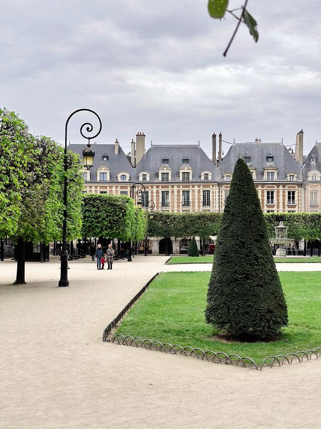 Place des Vosges, one of the oldest planned squares in Paris. Pictures: Steve Cordony