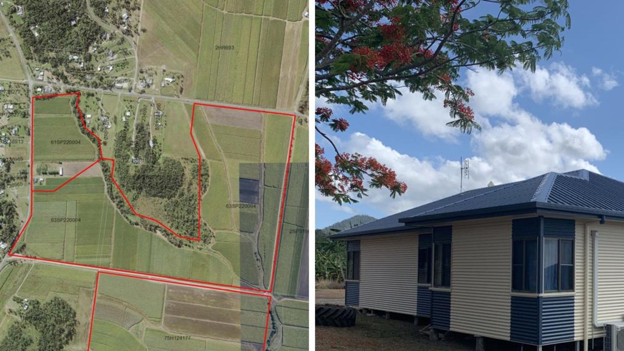 552 Strathdickie Rd, a 10.52ha plot of land and the house built on it. Picture: Contributed