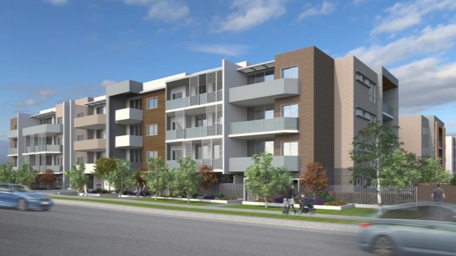 Artist impressions of a proposed development at 171-175 Fourteenth Ave, Austral. Picture: Planning documents