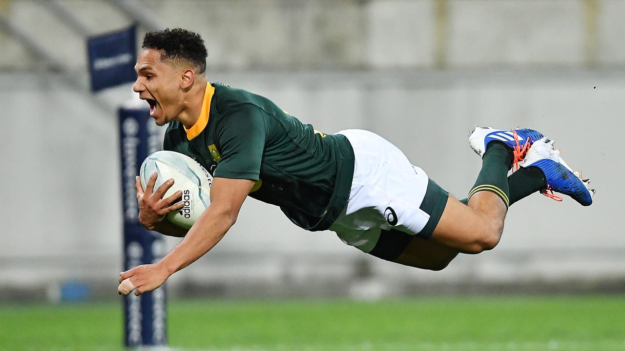 All Blacks v Springboks Rugby Championship, scores, New Zealand v South Africa highlights, Herschel Jantjies video