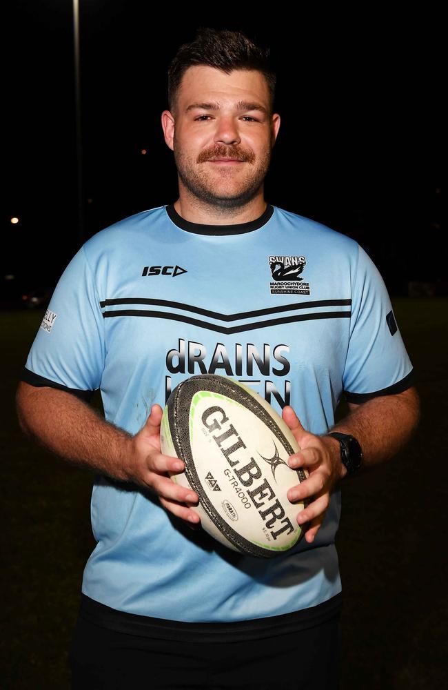 Maroochydore Swans A-grade side captain Isaac Talbot. Picture: Patrick Woods.