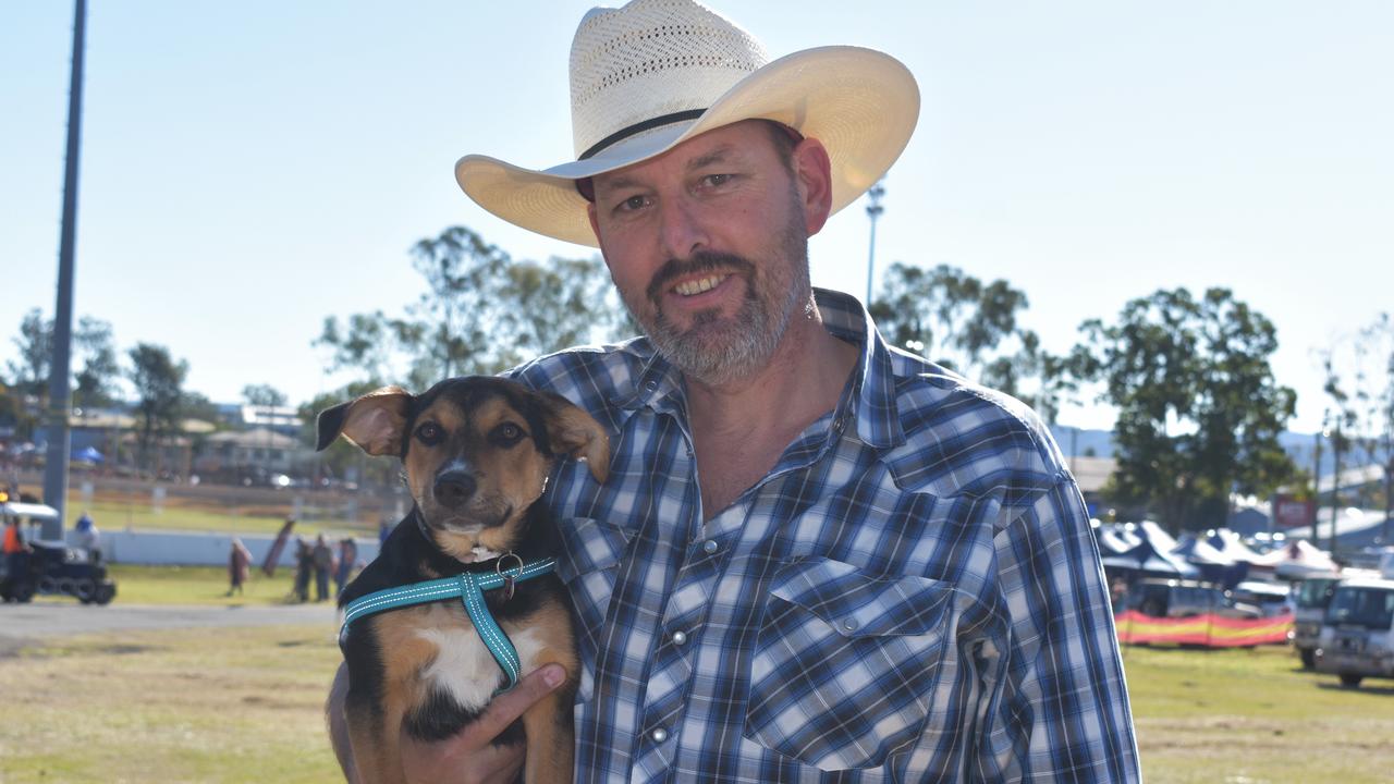 JJ and Mark Hrycek at the Gatton Show on Saturday, July 22. Picture: Peta McEachern