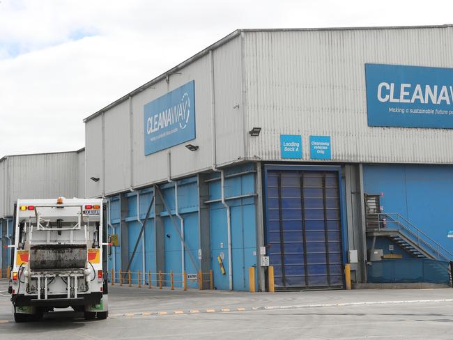 The bag allegedly containing Ms Bell’s remains were tracked to the waste depot in Dandenong. Picture: David Crosling