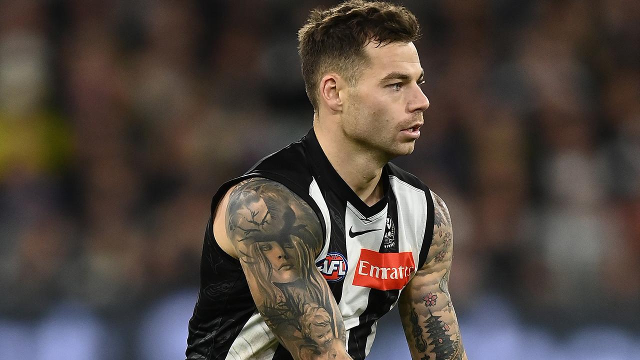 Jamie Elliott looks set to return for the Pies on Queens Birthday Monday at the MCG. Picture: Getty Images