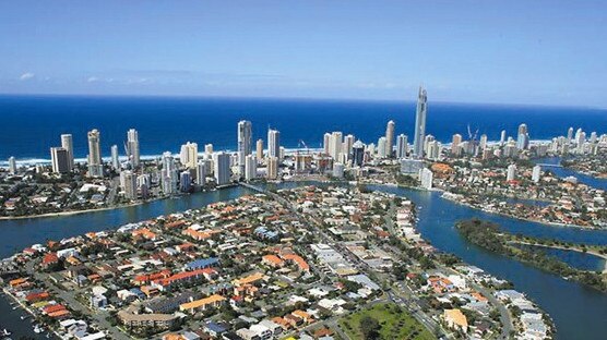 Chevron Island doesn’t look like this anymore, with towers rapidly rising.