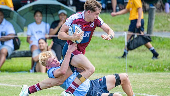 NSW on their way to victory over Queensland in the annual U15s series.