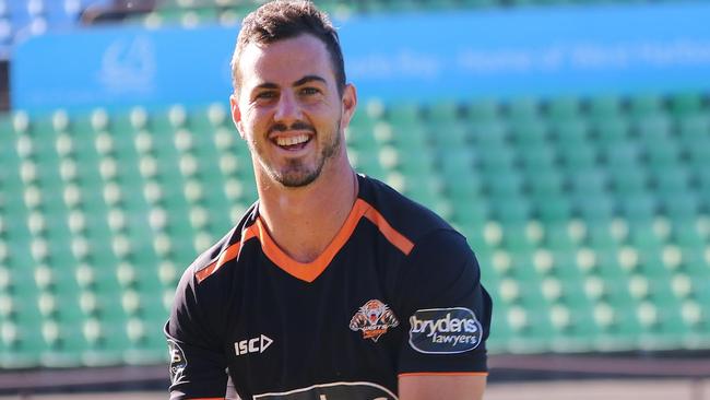 Wests Tiger player Justin Hunt MANDATORY PICTURE CREDIT: Dan Talintyre